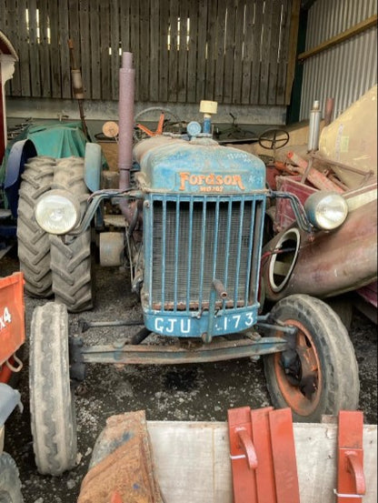 FORDSON E27N MAJOR TRACTOR - ELECTRIC START >>--NO VAT ON HAMMER--<<