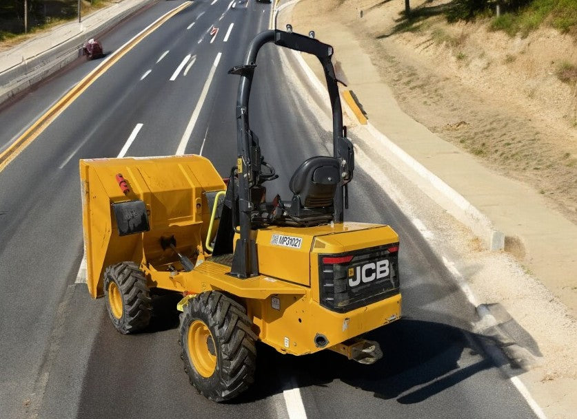 JCB 3T-2 FT DUMPER - 2021 | 4X4 FRONT TIP | 3 TON