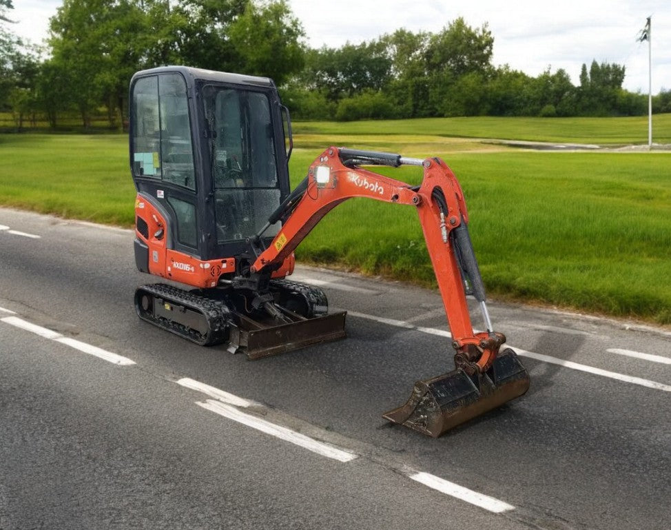 2017 KUBOTA KX016-4 1.6T MINI EXCAVATOR