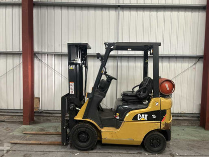 2018 CAT LIFT TRUCKS GP15NT LPG FORKLIFT – 1.5 TON CAPACITY