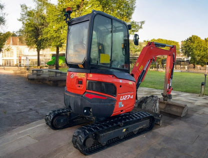 2019 KUBOTA U27-4 2.7 TONNE EXCAVATOR 3,560 HOURS