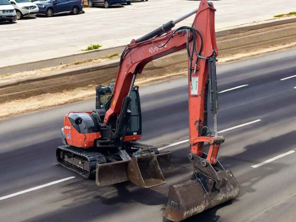 KUBOTA KX080-4 MIDI EXCAVATOR - 2018 - 8.3T