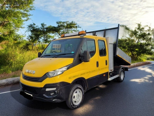 2017 (17) IVECO DAILY 50C15 TRW LWB CREW CAB TIPPER – 3.0L DIESEL **(ONLY 65K MILEAGE)**