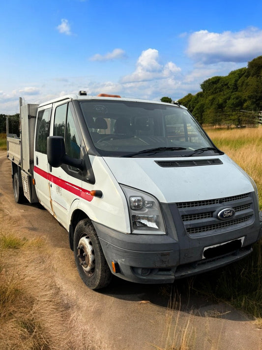 2013 FORD TRANSIT 155 T460 RWD DOUBLE CAB TIPPER PICKUP TRUCK (SPARES/REPAIRS)