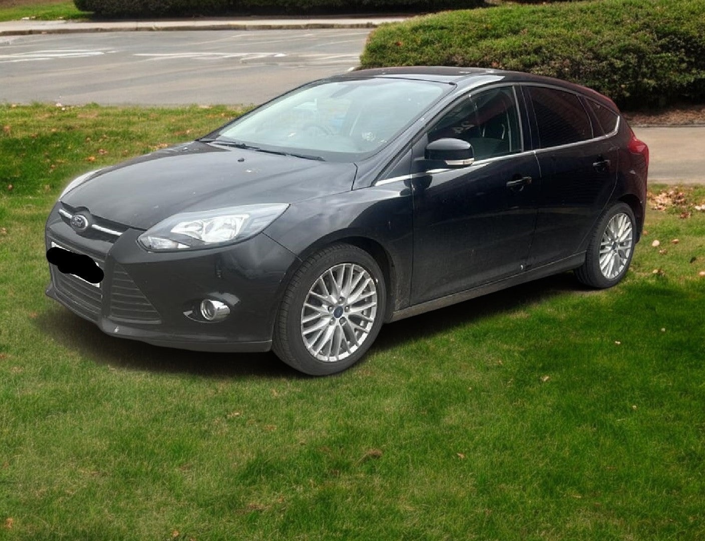 2013 FORD FOCUS ZETEC TURBO ECOBOOST - BLACK, 1.0L PETROL, 139K MILES >>--NO VAT ON HAMMER--<<