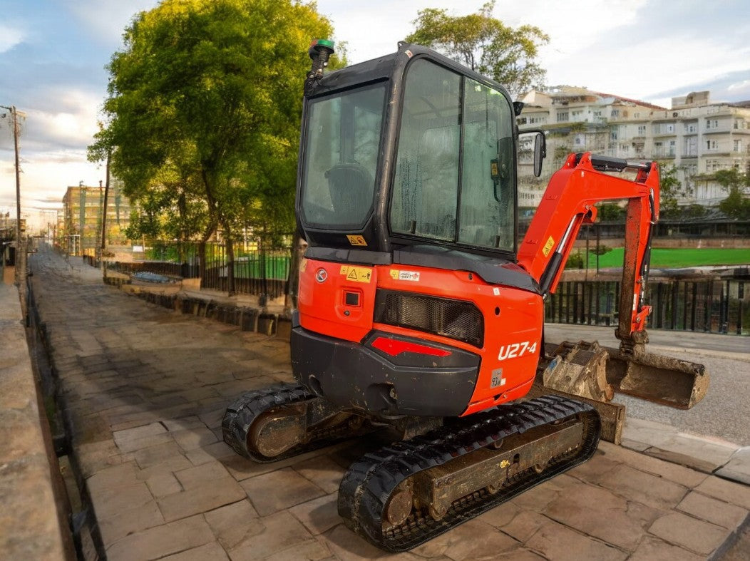 2018 KUBOTA U27-4 2.7 TONNE EXCAVATOR