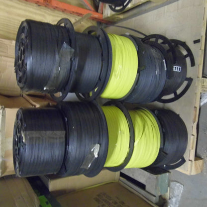 10 COILS PLASTIC STRAPPING 12MMX 1000MET