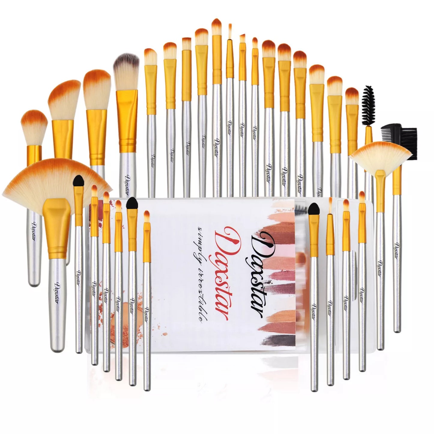 200 X BRAND NEW MAKEUP BRUSH SETS - CHOSEN AT RANDOM - SEE IMAGES - MEGA DEAL!!