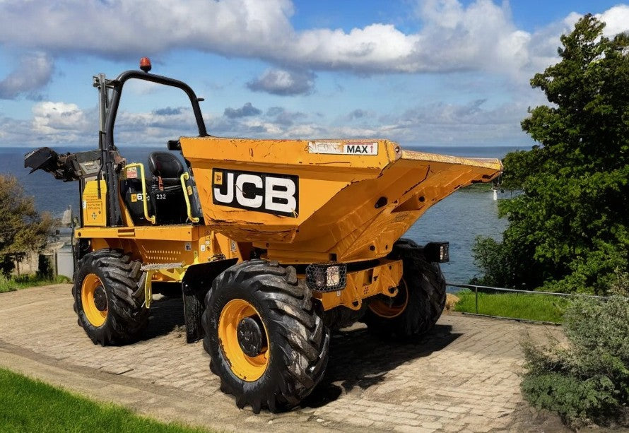 JCB 6T-1 ST 6 TON SWIVEL 4X4 DUMPER FOR AUCTION