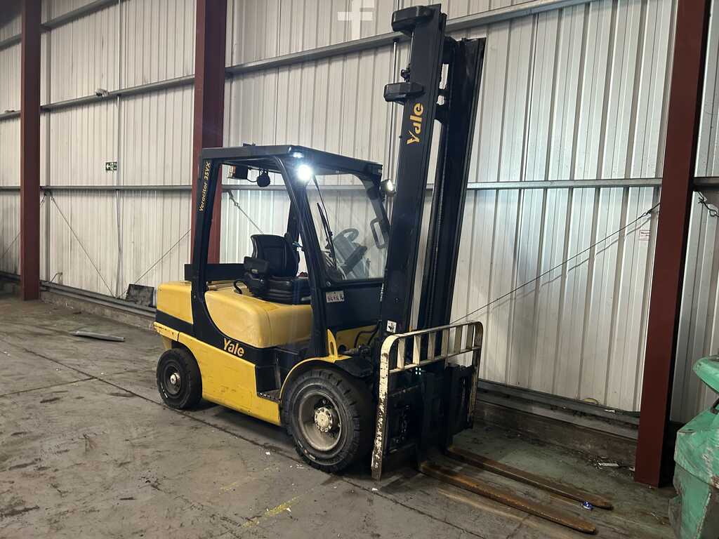 2012 YALE GDP35VX DIESEL FORKLIFT – 3,500 KG CAPACITY