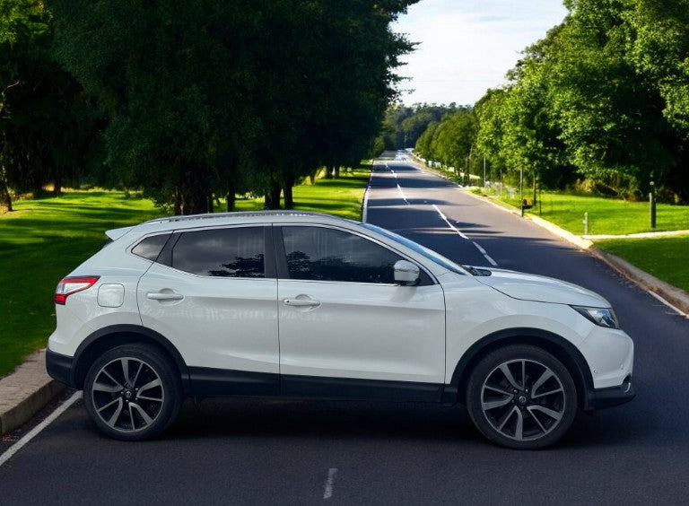 2014 NISSAN QASHQAI TEKNA 1.6 DCI - WHITE SUV >>--NO VAT ON HAMMER--<<