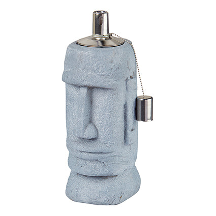 12 PCS GARDEN SUMMER BRANDED STOCK TO CLEAR- 31CM MOAI OIL BURNER STATUE