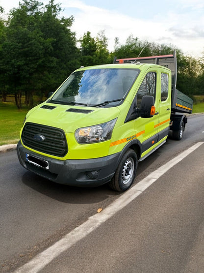 2019 FORD TRANSIT 350 CREW CAB ONE STOP TIPPER – ** ONLY 95K MILES **