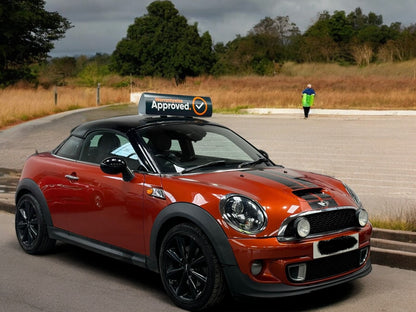 >>--NO VAT ON HAMMER--<< MINI COOPER S COUPE - 2013 - STUNNING ORANGE WITH HEATED SEATS