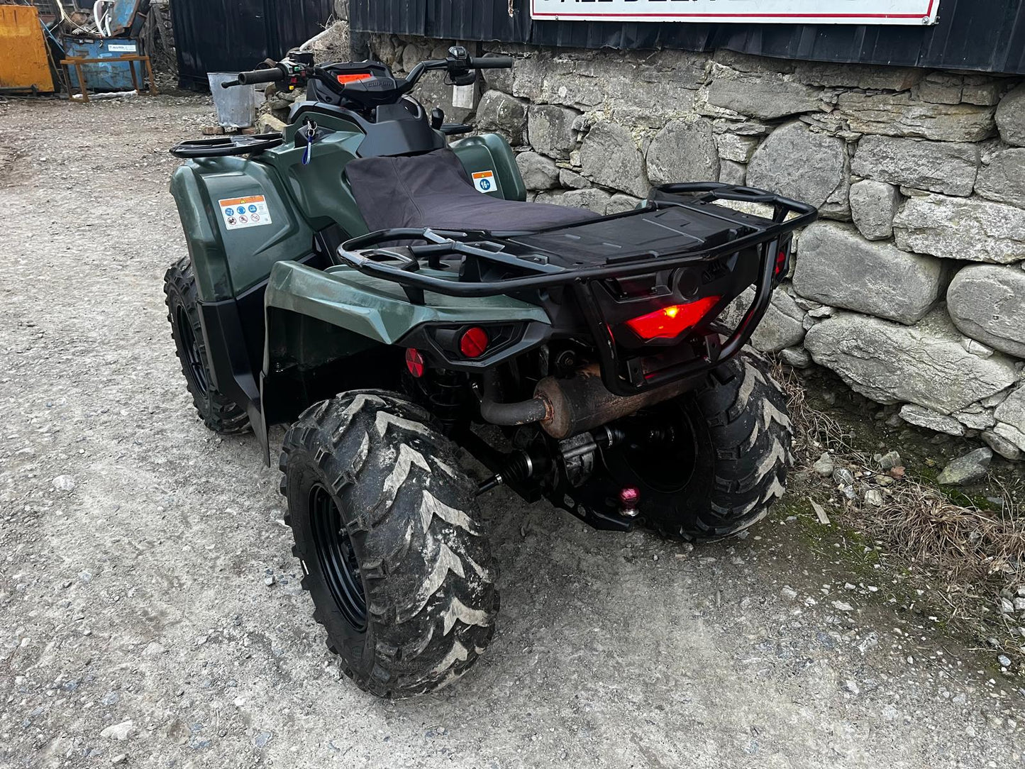 CAN AM 450 4WD QUAD 22 MODEL 950 HOURS