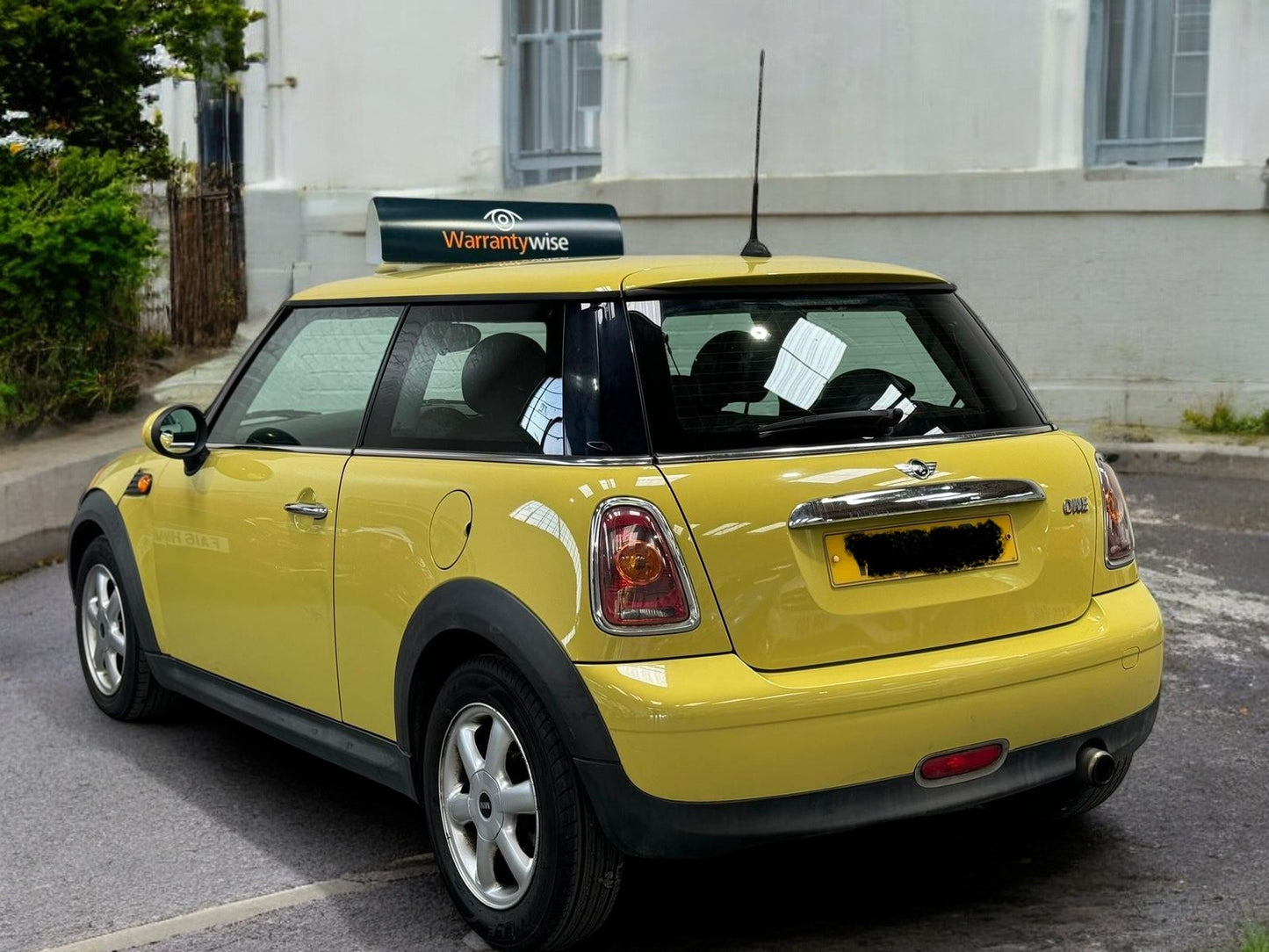 2010 MINI ONE 1.6 AUTOMATIC - YELLOW - HATCHBACK >>--NO VAT ON HAMMER--<<