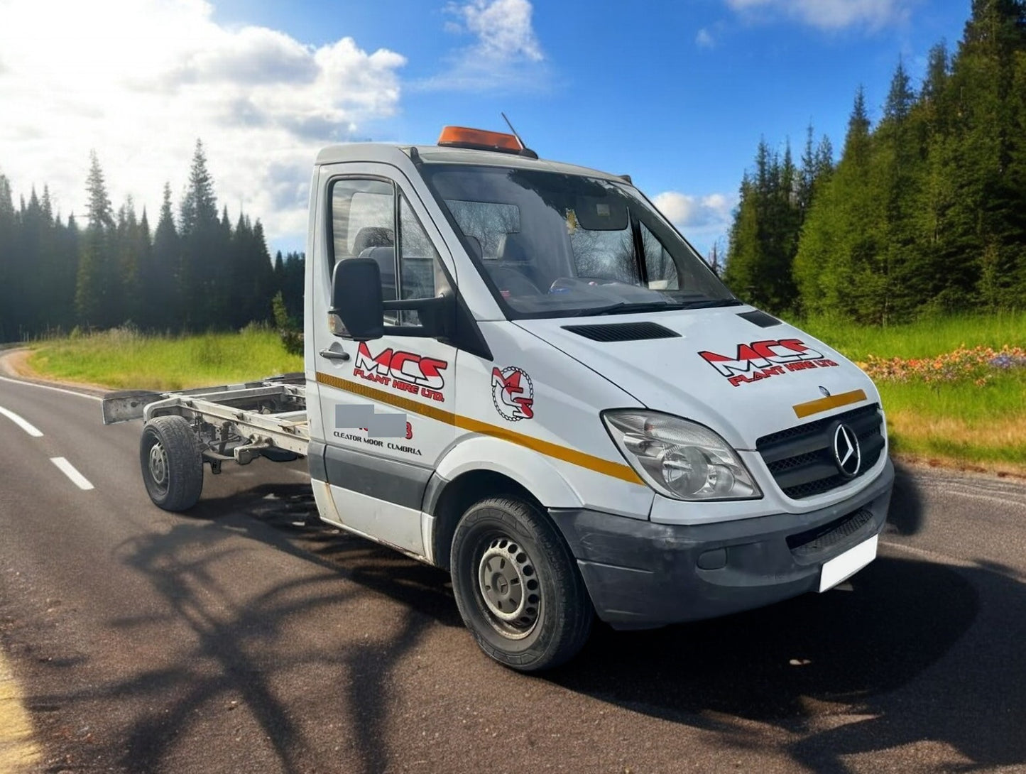 2010 MERCEDES-BENZ SPRINTER 313 CDI LWB CHASSIS CAB