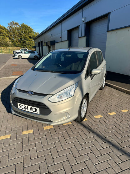 2015 FORD B-MAX ZETEC TURBO ONLY 89K MILES - 1 PREVIOUS USER - READY TO GO! NEXT MOT DUE 09/2025