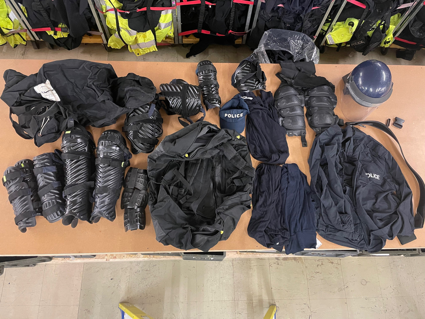 10 X BIN BAGS FULL OF EX POLICE UNIFORM - RRP CIRCA £2750.00 - NO VAT ON HAMMER