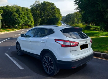 2014 NISSAN QASHQAI TEKNA 1.6 DCI - WHITE SUV >>--NO VAT ON HAMMER--<<