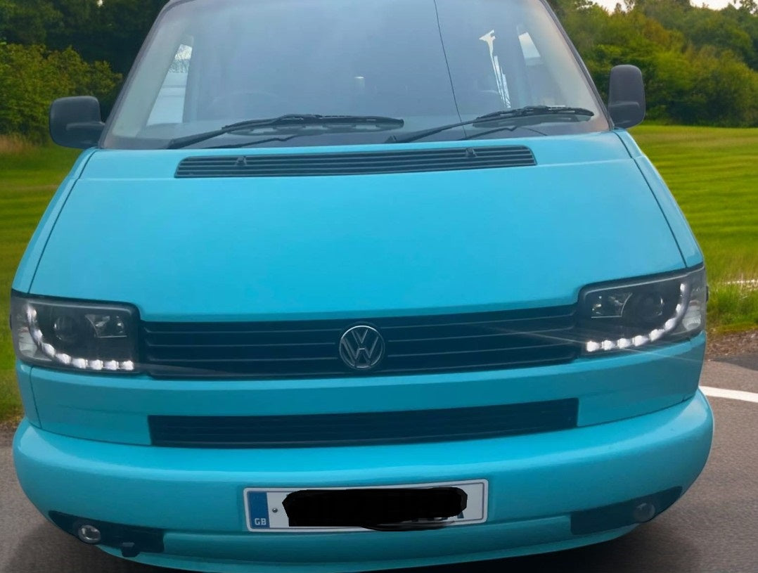 1998 VOLKSWAGEN 1000 TD SWB T4 CAMPER VAN – STUNNING PORSCHE PACIFIC BLUE >>--NO VAT ON HAMMER--<<