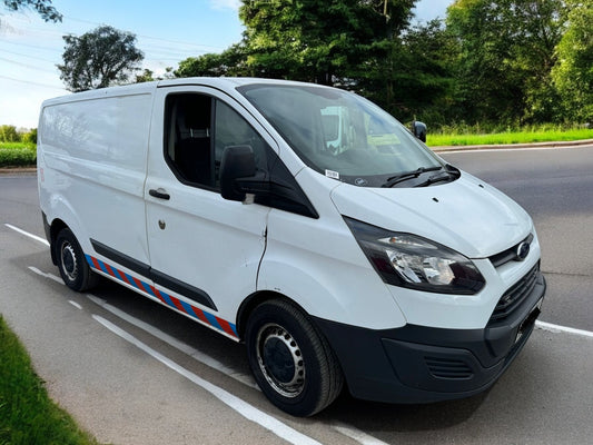 2016 FORD TRANSIT CUSTOM 310 ECO-TECH PANEL VAN (EURO 6, 101K MILES, HIGH SPEC, DIRECT WATERBOARD)