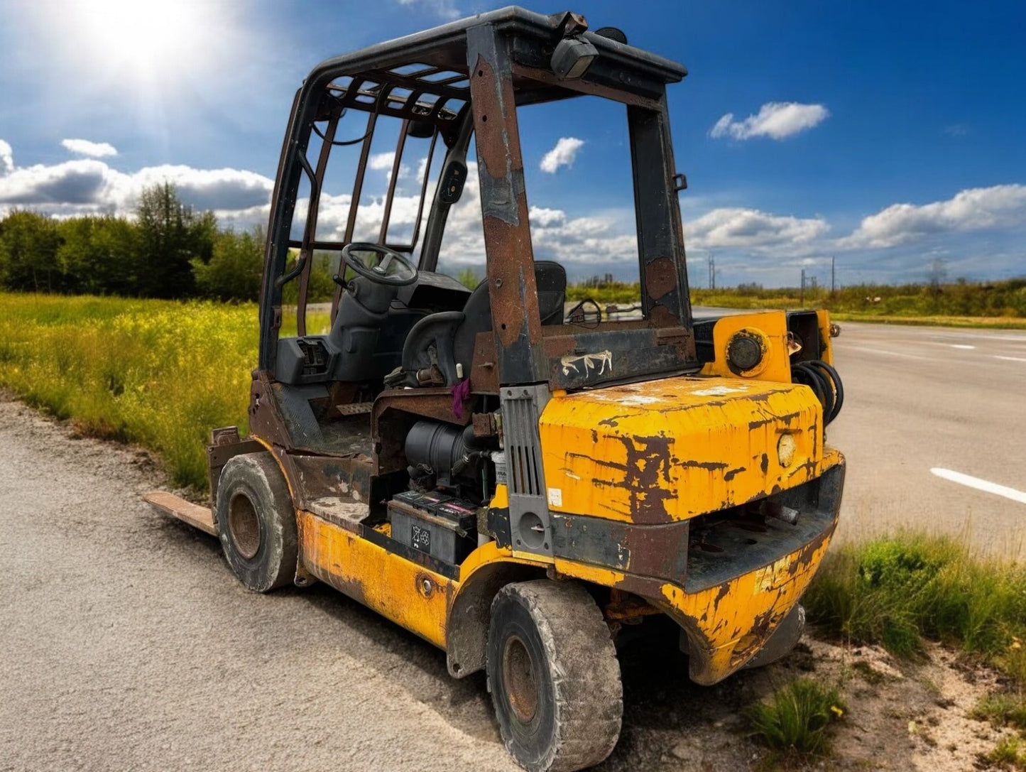 JCB DIESEL TLT TELETRUCK FORKLIFT - 2 WHEEL DRIVE