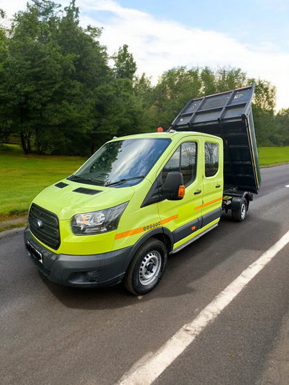 2019 FORD TRANSIT 350 CREW CAB ONE STOP TIPPER – ** ONLY 95K MILES **