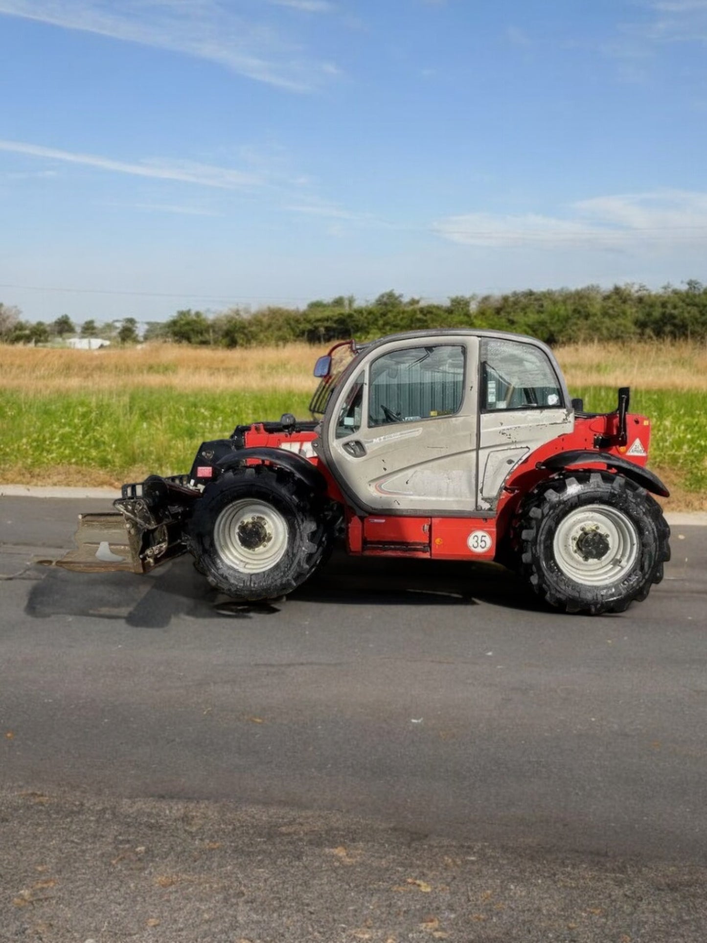 2015 MANITOU MT 1135 TELEHANDLER - 3500 KG LIFT CAPACITY