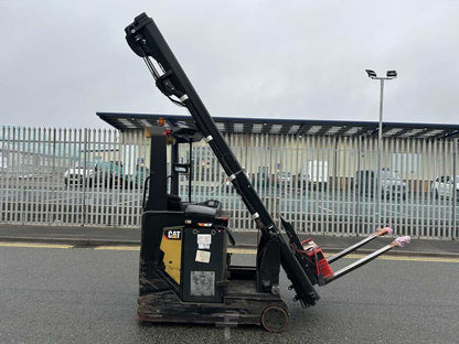 **(INCLUDES CHARGER)** 2019 CAT NR16N2H ELECTRIC REACH TRUCK