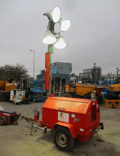 TEREX LIGHTING TOWER – DIESEL TOWABLE – KUBOTA ENGINE