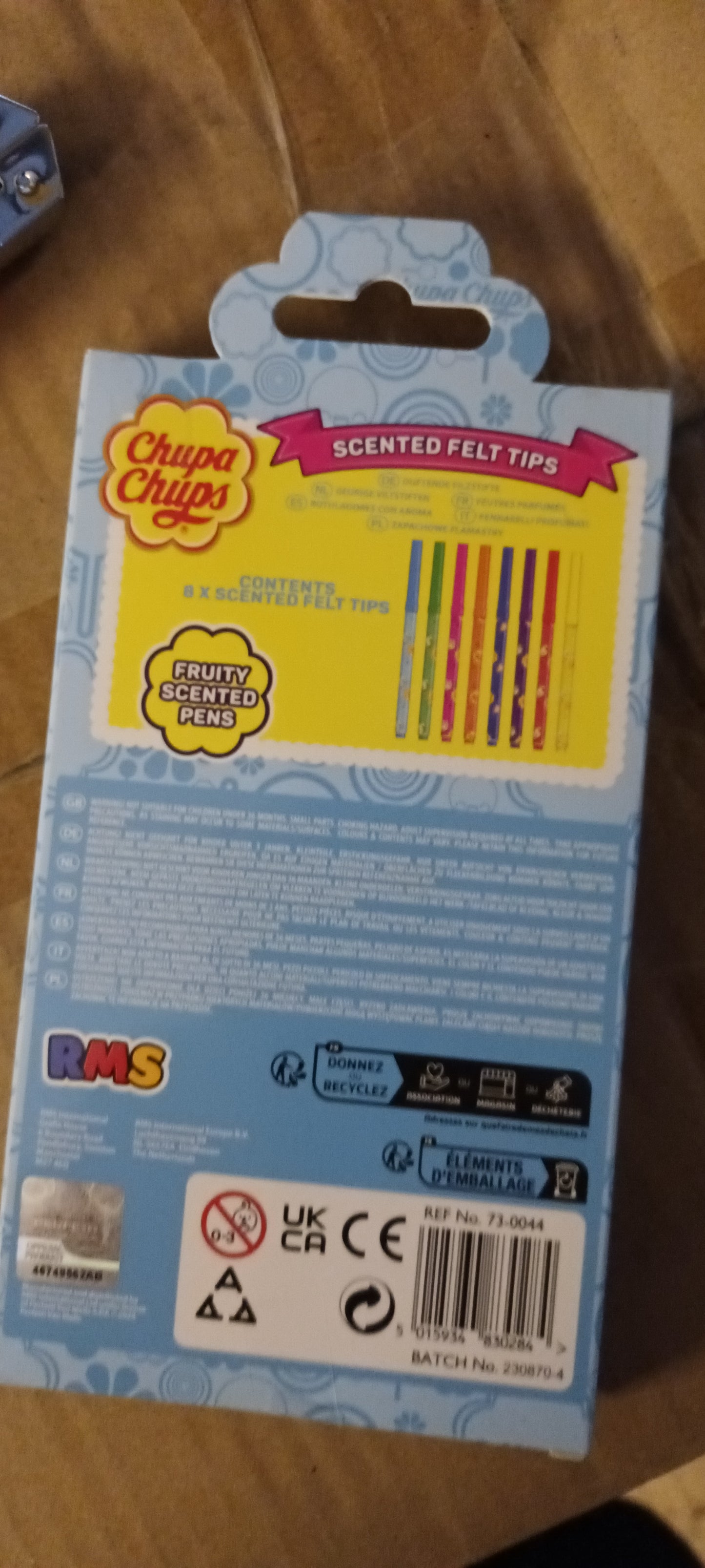 1100 X CHUPA CHUPS SCENTED PENS & 48 NASA PUZZLES