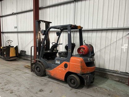 2018 TOYOTA 02-8FGF25 LPG FORKLIFT