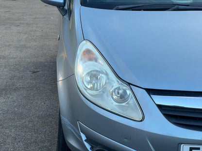 2007 VAUXHALL CORSA 1.0I 12V LIFE – SILVER, 3 DOOR HATCHBACK >>--NO VAT ON HAMMER--<<