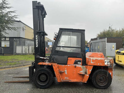 1999 NISSAN 43ZVF05H70U DIESEL FORKLIFT