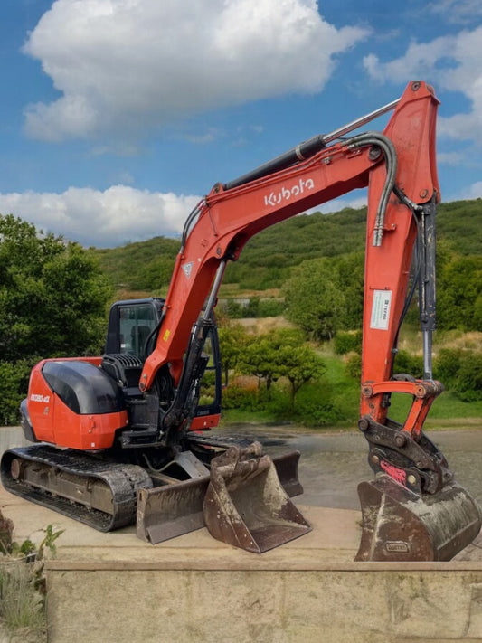 2018 KUBOTA KX080-4 MIDI EXCAVATOR – HIGH PERFORMANCE, FULLY EQUIPPED, READY TO WORK