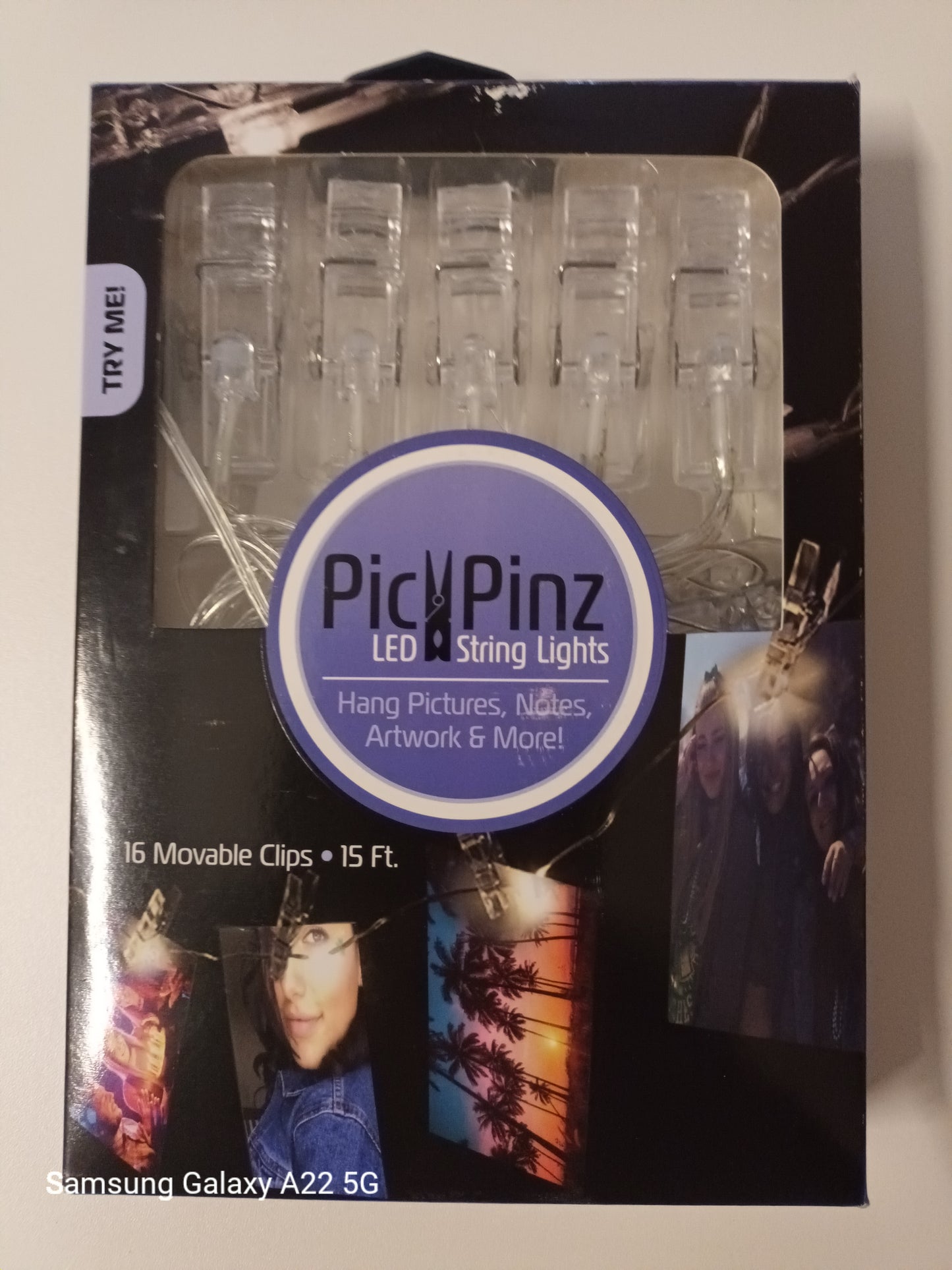 24 X PIC PINZ LED STRING LIGHTS