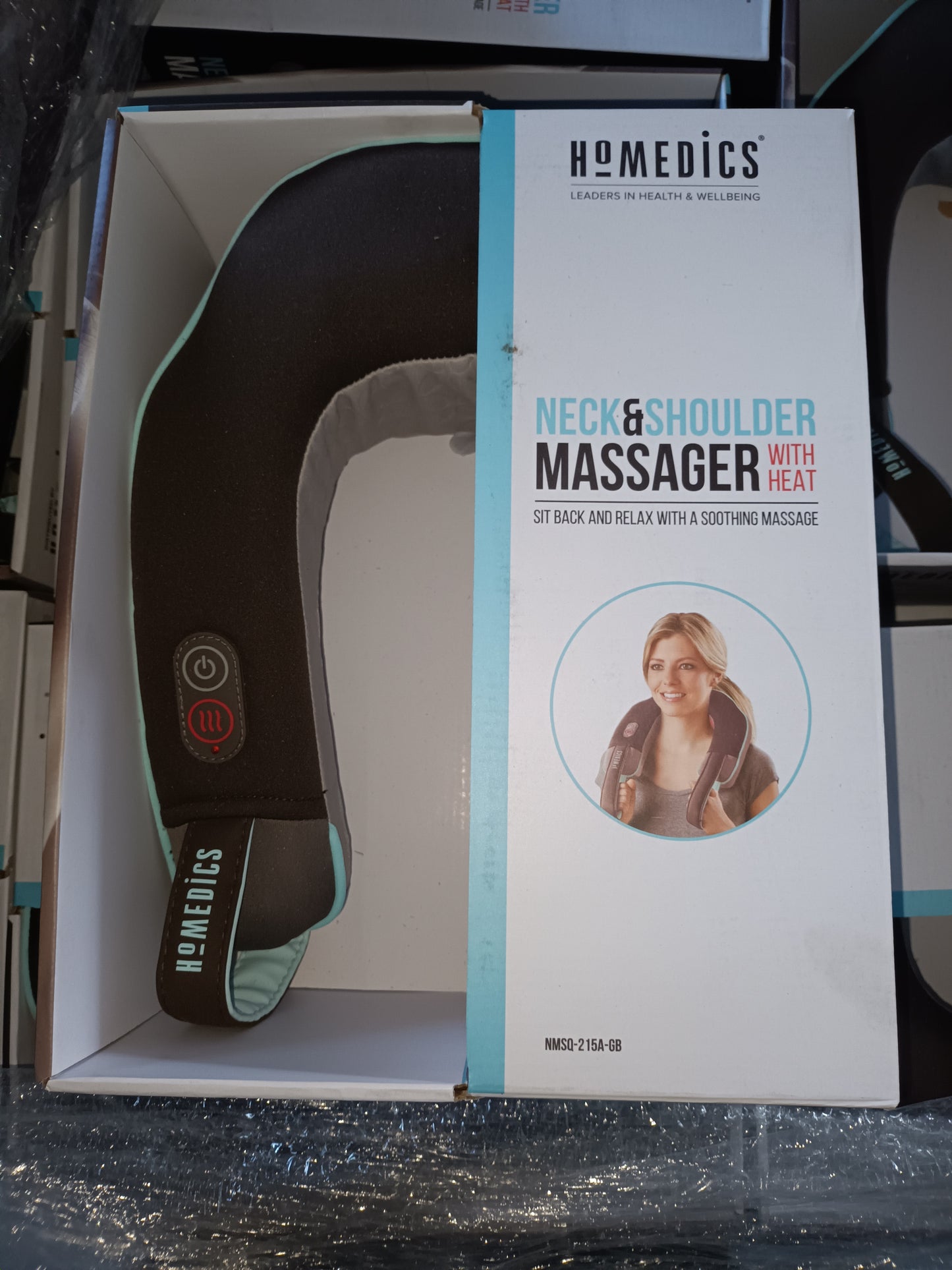 4 X NEW HOMEMEDICS NECK AND SHOULDER MASSAGER