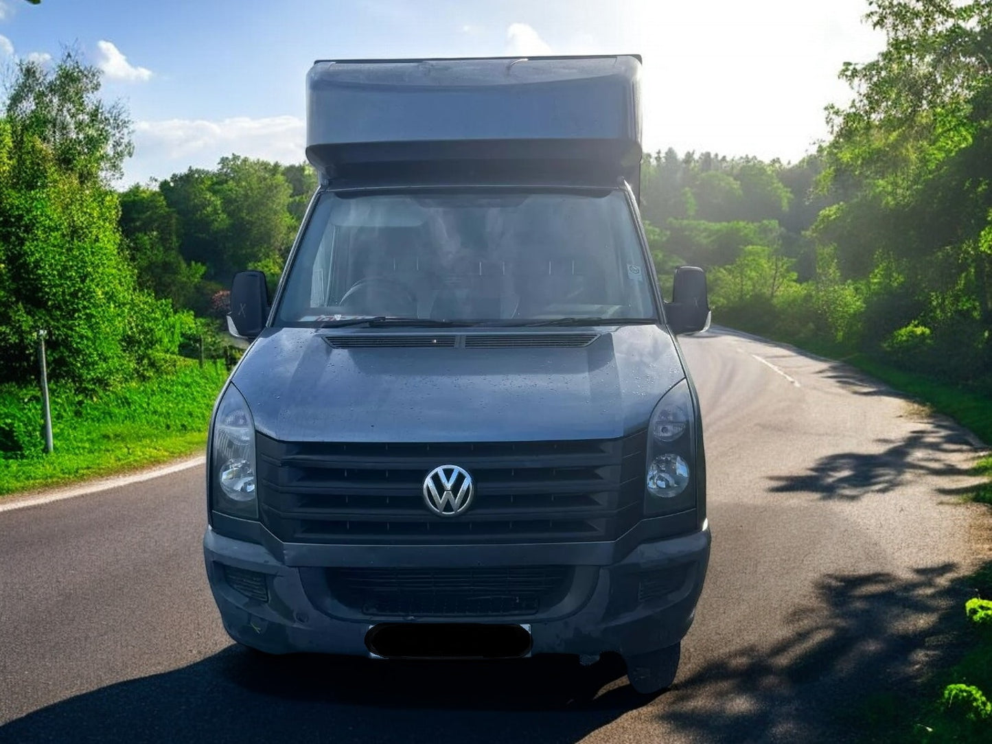 2014/14 VOLKSWAGEN CRAFTER CR35 LWB LUTON WITH TAIL LIFT