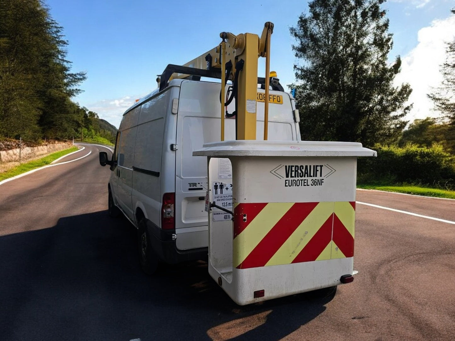 2008 FORD TRANSIT CHERRY PICKER ACCESS LIFT