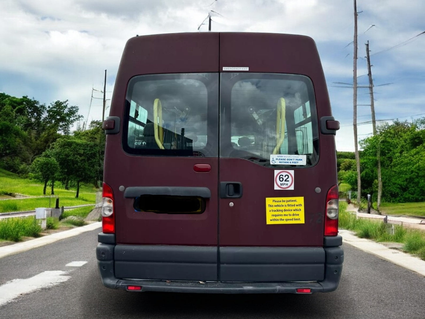 2007 RENAULT MASTER LWB MINIBUS