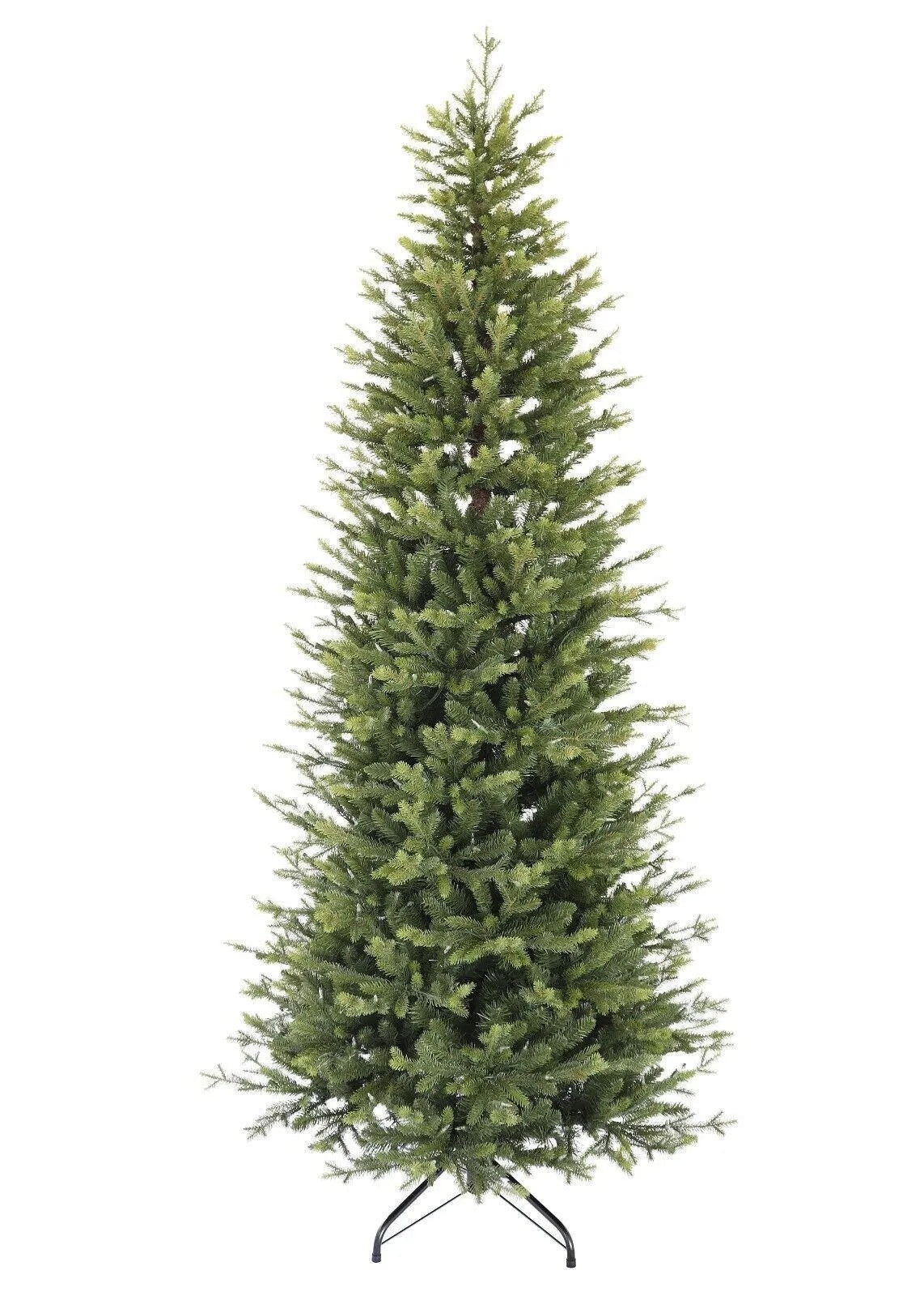 7FT SLIM SHERWOOD TREE PENCIL CHRISTMAS TREE - GREEN