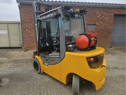 2017 JUNGHEINRICH DFG535S LPG FORKLIFT – 3.5 TON LIFT