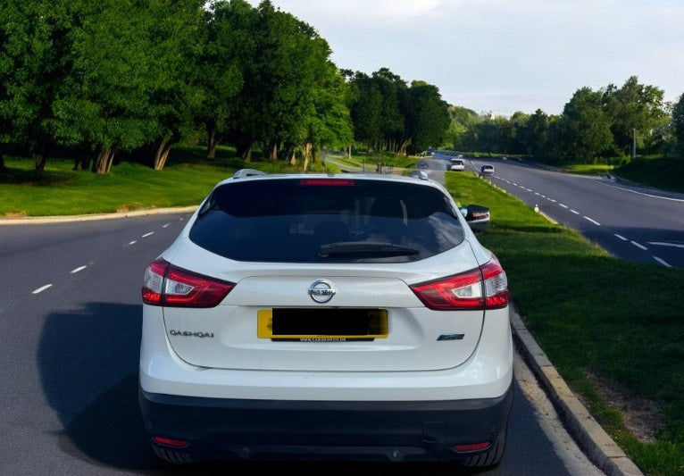 2014 NISSAN QASHQAI TEKNA 1.6 DCI - WHITE SUV >>--NO VAT ON HAMMER--<<