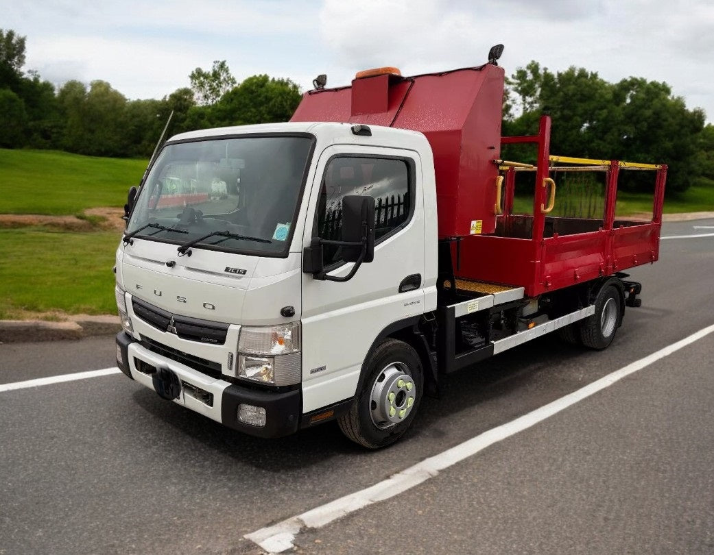 2018 MITSUBISHI FUSO CANTER 7.5 TON TIPPER – EURO 6 ULEZ >>--NO VAT ON HAMMER--<<