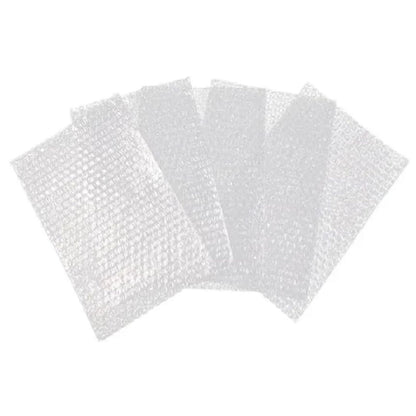 10 BOXES OF 100 PEEL AND SEAL BUBBLE WRAP PREMIUM CLEAR POUCH BAGS, 130X185MM