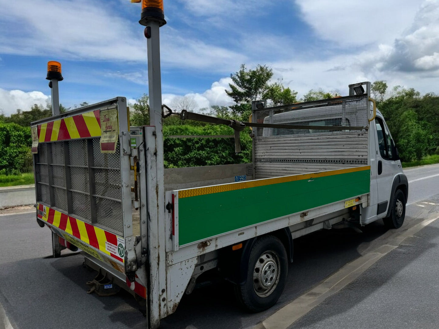 FIAT DUCATO 35 MULTIJET II DROPSIDE WITH TAIL LIFT (2018)