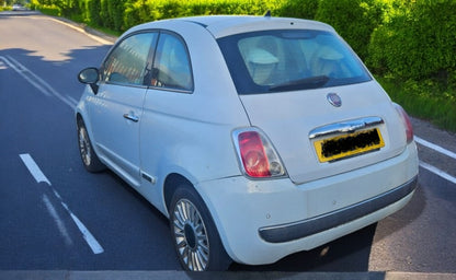 2009 FIAT 500 LOUNGE SEMI-AUTO – STYLISH COMPACT HATCHBACK >>--NO VAT ON HAMMER--<<