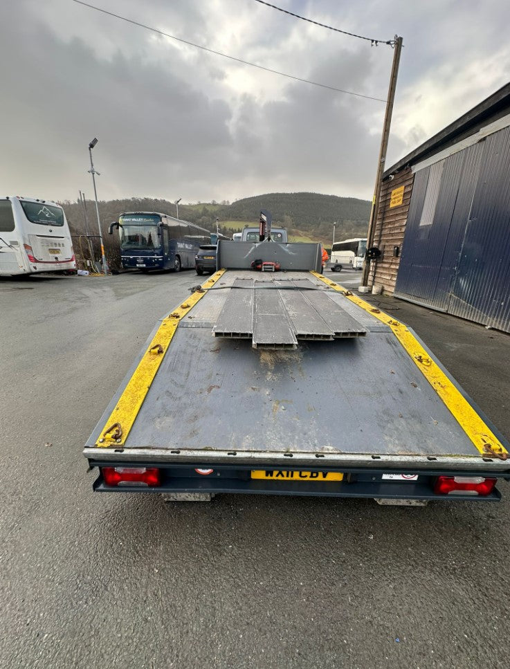 2011 IVECO DAILY 70C18 HOOKLIFT WITH MULTI LIFT XR AND BEAVER TAIL BODY