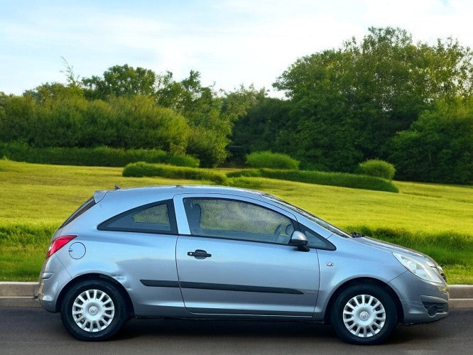 2007 VAUXHALL CORSA 1.0I 12V LIFE – SILVER, 3 DOOR HATCHBACK >>--NO VAT ON HAMMER--<<